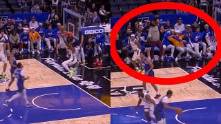 Orlando Magic bench goes wild after Thanasis Antetokounmpo missed dunk