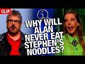QI | Why Will Alan Never Eat Stephen's Noodles?