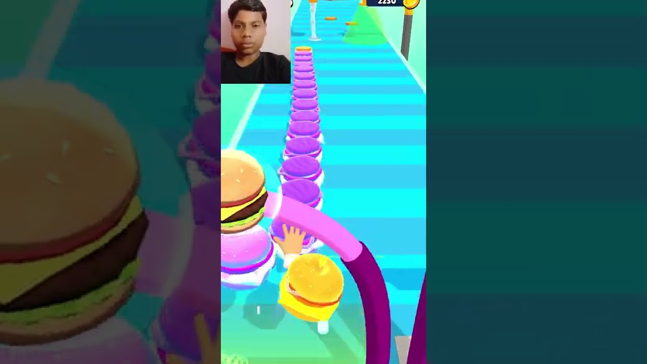 Burger Rush 😋😨👹 IOS Android Gameplay Levels #1 LDKN HDHS6