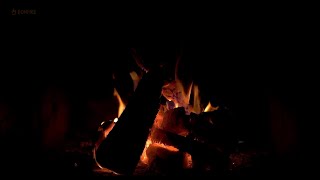 🔥 Relaxing Fireplace (3 Hours) with Burning Logs and Crackling Fire Sounds for Stress Relief 4K UHD