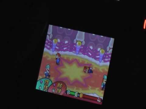 Mario & Luigi BIS Bowser Memory MLX lvl 25 battle