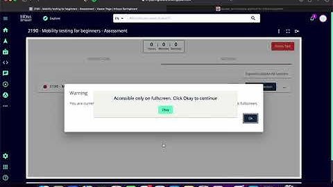 Infosys Springboard Mobility Testing for beginner Question and Answer