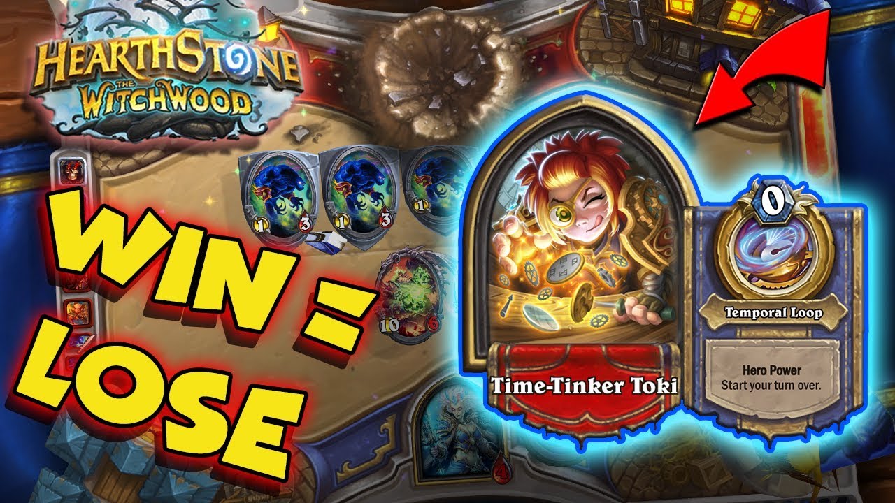 LOSE = WIN!? - Witchwood Monster Hunt - Funny Hearthstone Moments #24