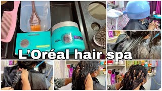 पार्लर में Hair Spa कैसे करते हैं? Hair spa tutorial - YouTube