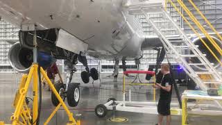 A320 Gear swing