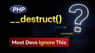 PHP __destruct() - The Memory Leak Most Developers Don't See