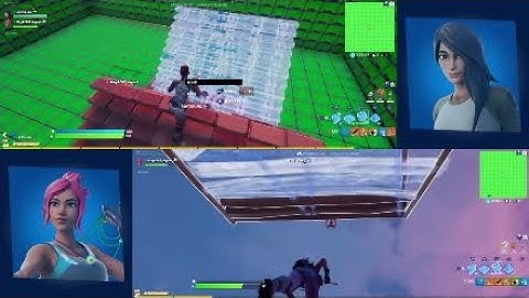 Fortnite 1v1 split screen* vs................