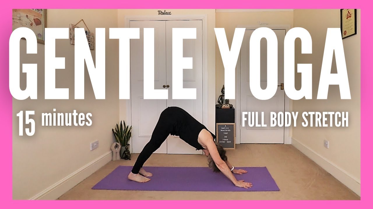 Yoga For Seniors | Slow and Gentle Yoga - YouTube