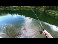 Любительская спиннинг рыбалка на втором озере Кольсай. 16.06.20. Fishing at the Kolsay lakes 4K POV