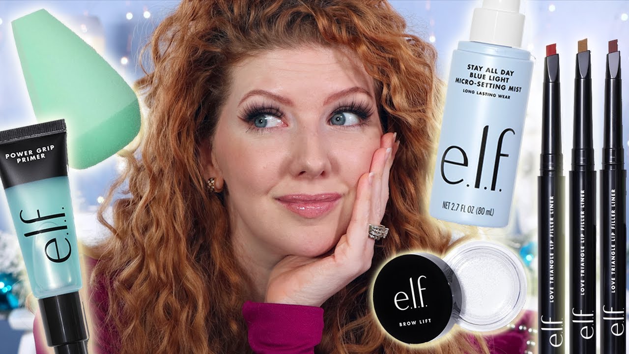 New Makeup from e.l.f.! | Speed Review & Wear Test - YouTube