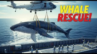 Whale Barnacle Removal | Marine Wildlife Care Rescue Operation #geonethub #whale #rescue