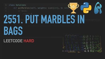 LeetCode 2551. Put Marbles in Bags - Python 3 - Weekly Contest 330. from TLE to AC