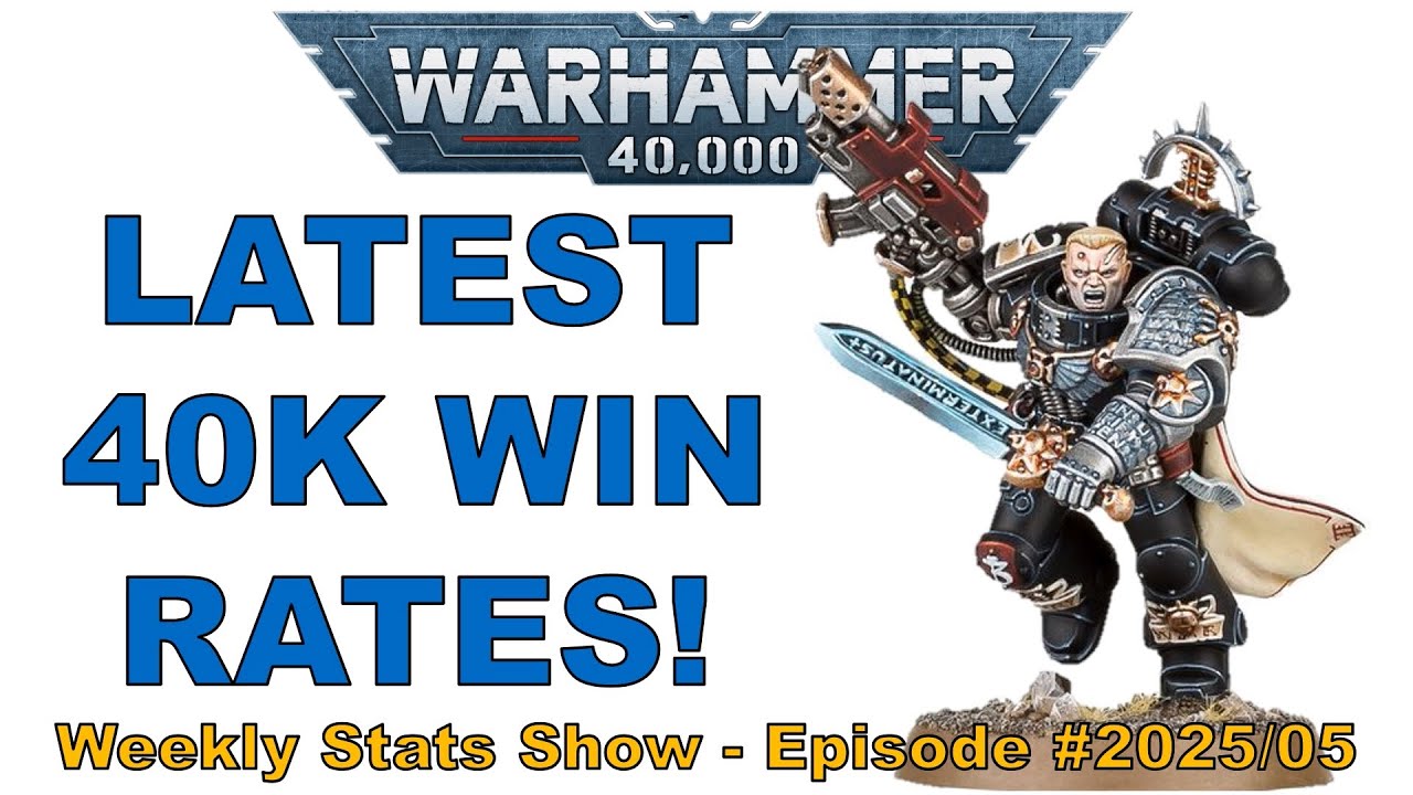 What are the Latest 40K Win Rates? - YouTube