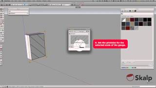 How to use a Skalp material
