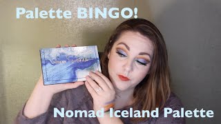 Eyeshadow Palette BINGO! Using the Nomad: Land of Fire and Ice Palette!