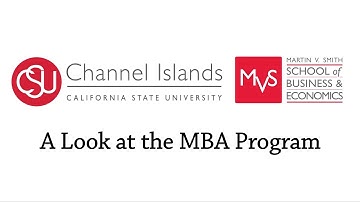 A Look at the CSU Channel Islands MBA Program