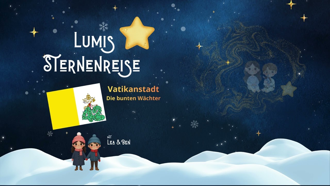 Weihnachten in der Vatikanstadt | Kurze Gute-Nacht-Geschichte für Kinder ab 4 Jahren