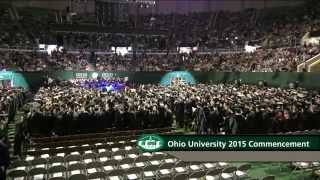 2015 Ohio University Undergraduate Morning Commencement Ceremony
