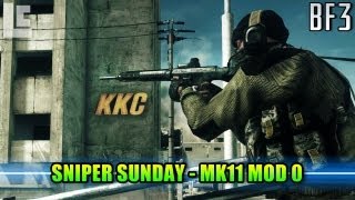 Sniper Sunday - Mk11 Mod 0 Aggressive Balance Battlefield 3 Gameplaycommentary