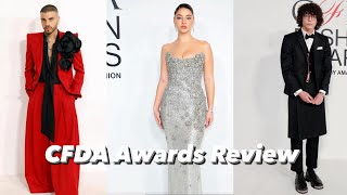 CFDA Awards review, rate the fits, high fashion, luxury, Thom Browne, Oscar de la Renta