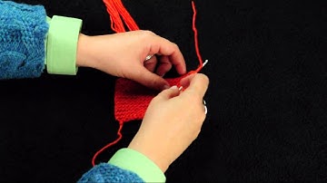 Adding Knotted Fringe to a Scarf or Shawl