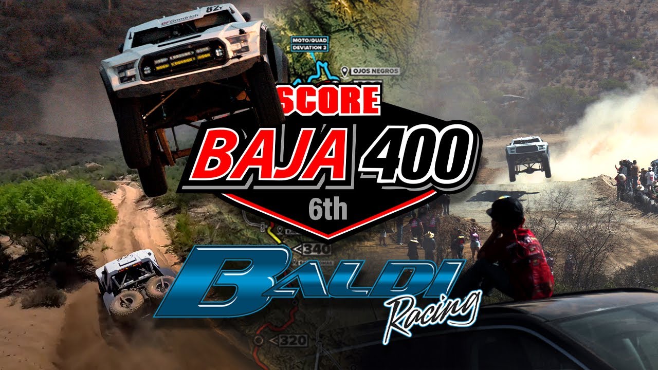 Sam Baldi Racing BAJA 400 2025 | Baldi Racing, Fighting Through the Desert - YouTube
