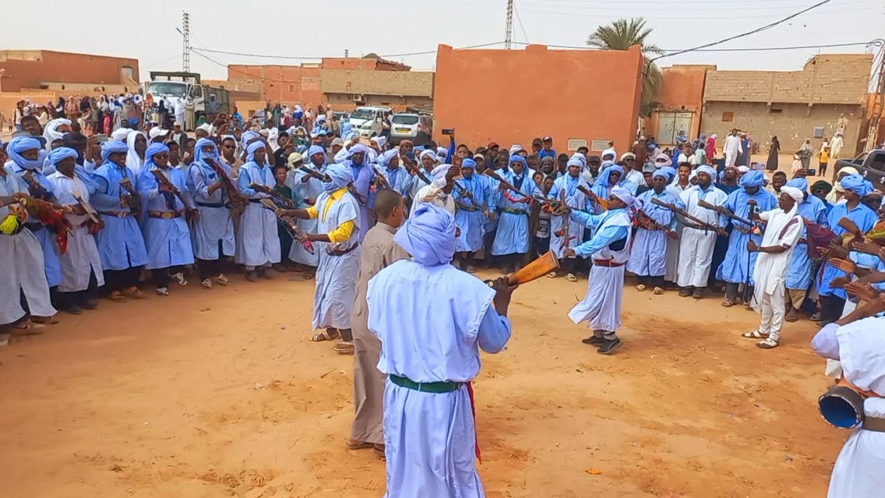 بارود فزعة الساهلة في زيارة سيد الحاج قصر برينكان تسابيت 2025