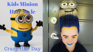 Kids Minion Hair Style 