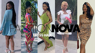 FASHIONNOVA DRESSES HAUL| LINKS ATTACHED** || Chrissy Daily