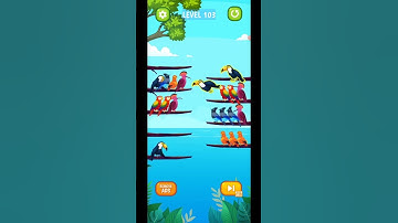 Bird Sort Puzzle Level 103 Gameplay Android IOS