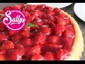 Erdbeerkuchen / Obstkuchenboden Grundrezept - mit gelatinefreiem Guss / Sallys Welt