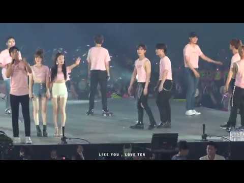 smt 2018 チソン 180730 SMTOWN LIVE 2018 IN OSAKA ENDING - NCT TEN FOCUS - YouTube