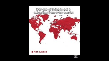 Day 1 of trying to get a subscriber from every country #mapping #fyp #comment #geography