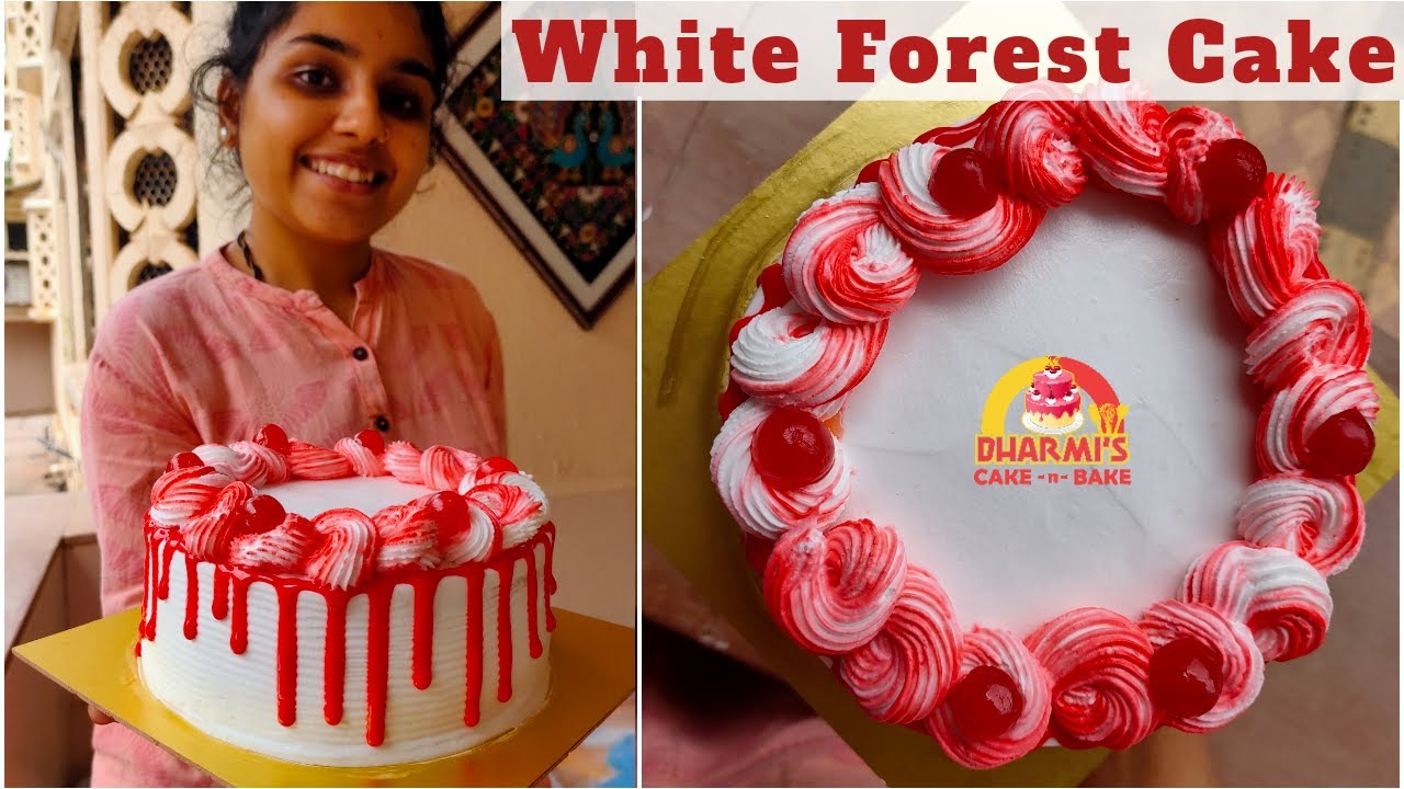 White Forest Cake | Details about how to take Orders | वाइट फारेस्ट केक बनाने का आसान तरीका