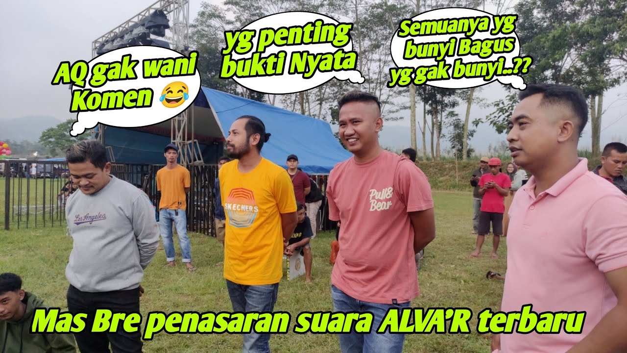 Mas Bre & The Genk penasaran suara ELKAJUR, sama ALVA'R dihadiahi Srukk tipis
