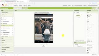 App Inventor 3.1: My First App (Design) screenshot 2