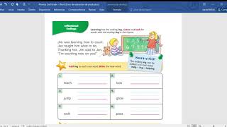 Inflectional Endings