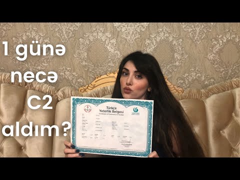 TYS - Türkçe Yeterlilik Sınavı | Təcrübəm | Necə C2 aldım?