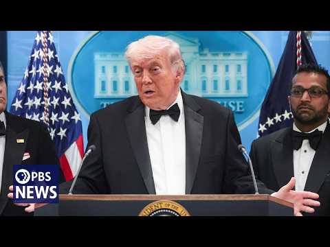 WATCH: Trump describes moments leading to shooting outside White House Correspondents' Dinner