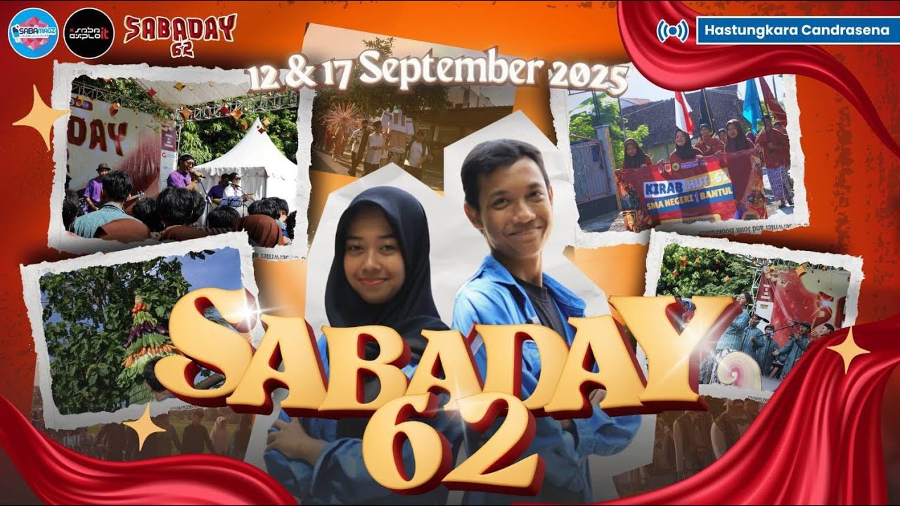 HASTUNGKARA CANDRASENA SABADAY 62 | LIPUTAN SABAMAGZ SMAN 1 BANTUL