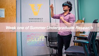 Spending my summer working at Vanderbilt University!!! Feat. SyBBURE Undergraduate Research Program.
