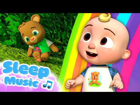 Find Teddy To Help Me Sleep | COCOMELON 🍉 | Bedtime Sleep Music | Baby & Kids Songs