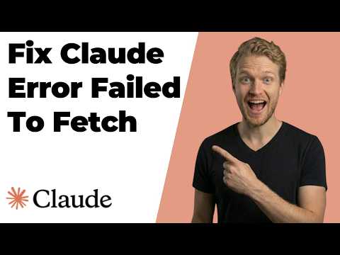 Fix Claude Error Failed To Fetch (Easy Guide)