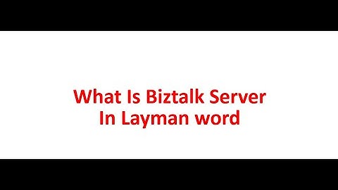 What is Biztalk server