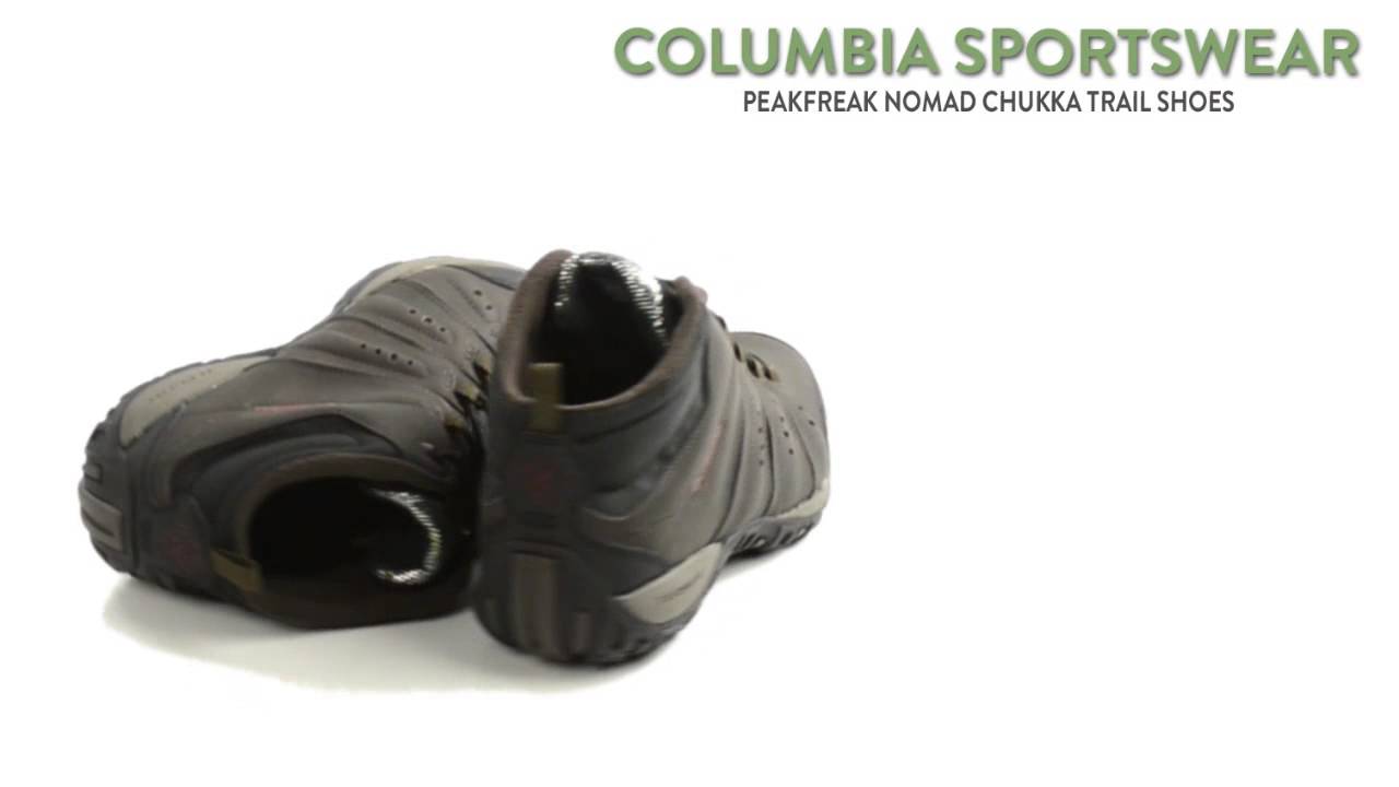 Columbia Sportswear Peakfreak Nomad Chukka WP Omni-Heat® Trail Shoes -  YouTube