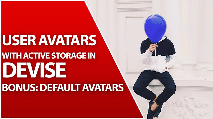 Devise User Avatars With Active Storage & Setting A Default Avatar | Casual Ruby on Rails 6 Tutorial