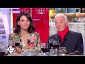 Charles Aznavour et Juliette Binoche au dîner - C à Vous - 22/09/2017