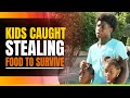 Homeless Black Children Steal Food So They Can Survive. Angry Homeowner Catches Them.