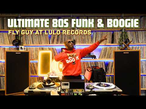 Classic 80s FUNK, BOOGIE & DISCO Vinyl Set 🔥 DJ FLY GUY mix
