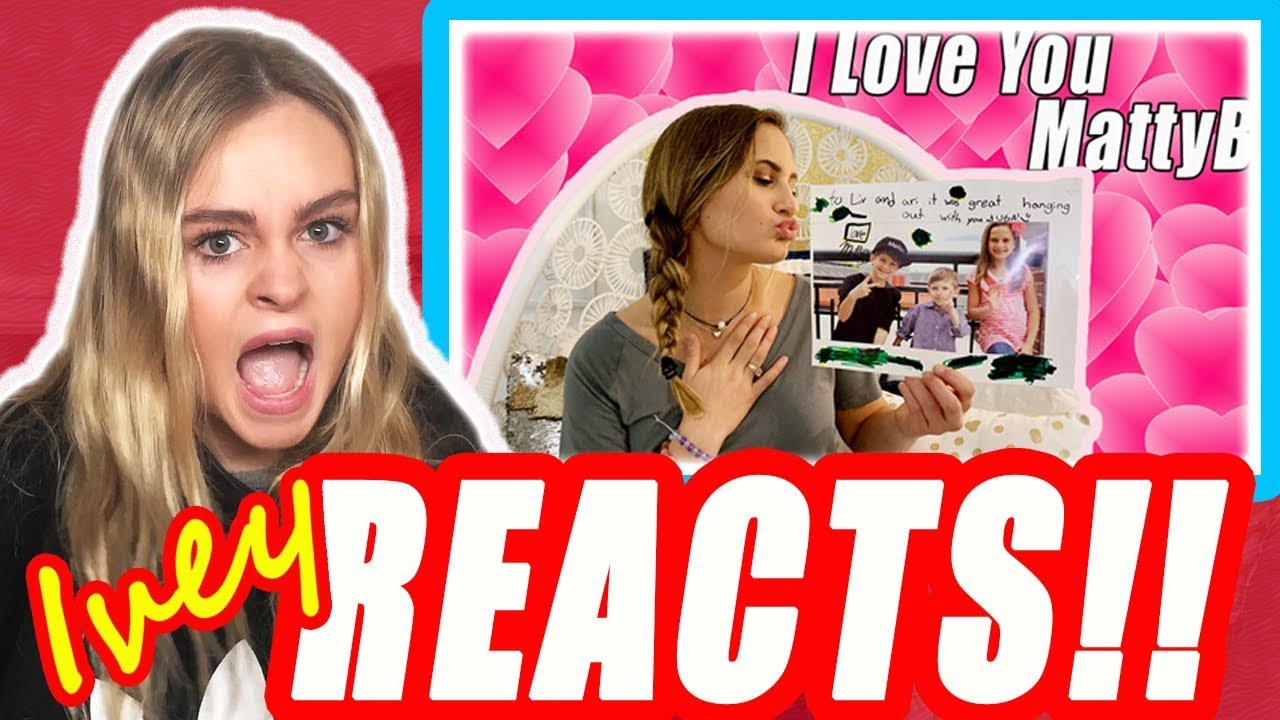 Ivey REACTS To Liv Being In Love With MattyBRaps!